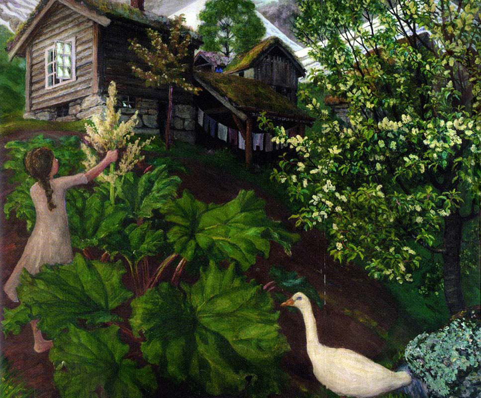 Natlys Rhubarb Goose and Haegg